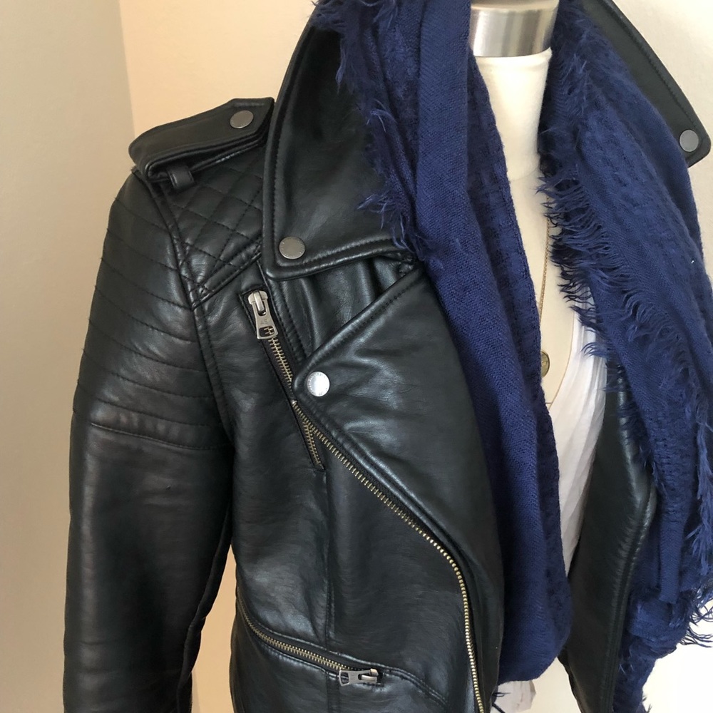 Leather Jacket From American Eagle - image 5